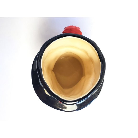 1946 Royal Doulton Beefeater Miniature Character Jug, British Ceramic Toby Mug - Picture 7 of 9